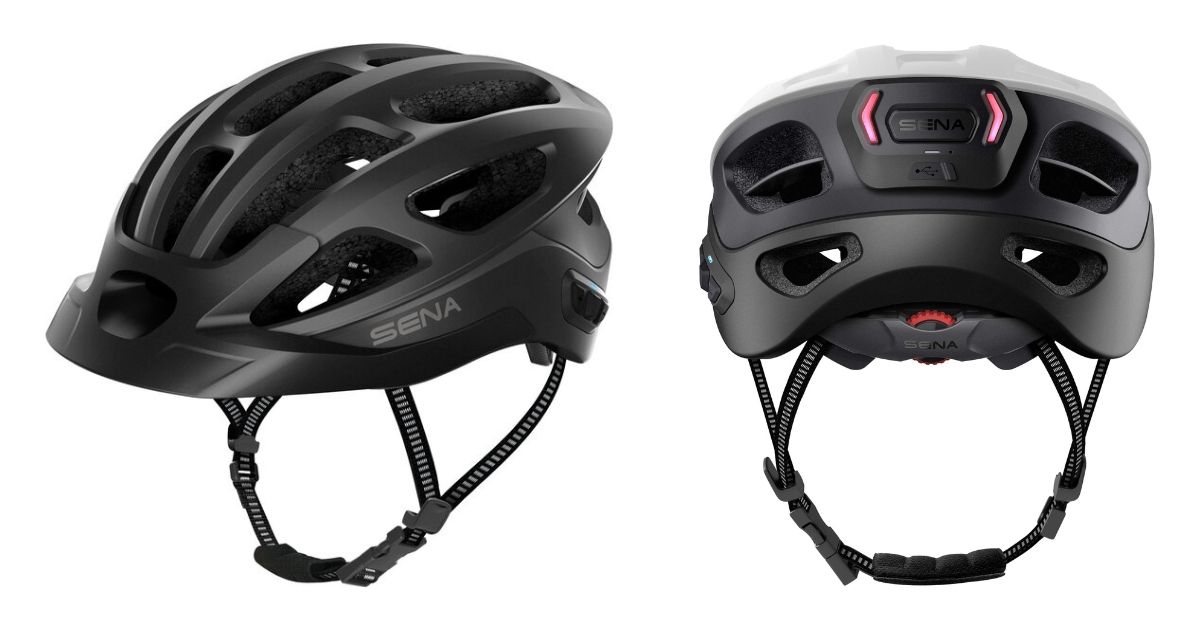 Sena R1 Casque connecté pour vélo de route avec intercom Bluetooth