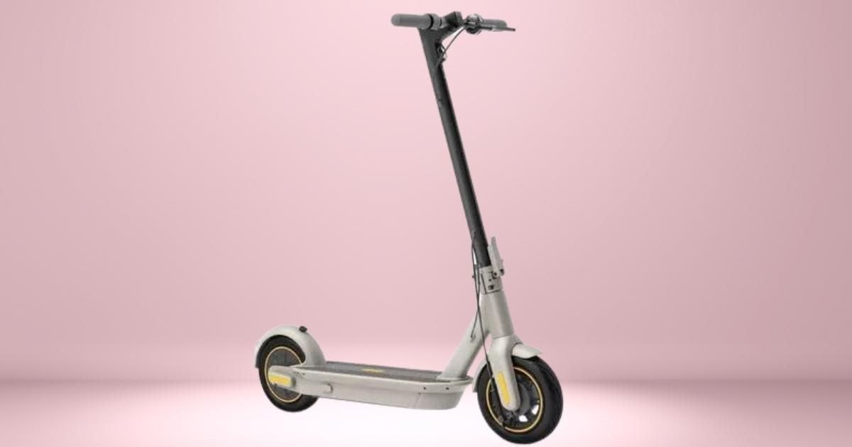 Segway Ninebot MAX Electric Kick Scooter, Max Speed 18.6 MPH, Long-range  Battery, Foldable and Portable 