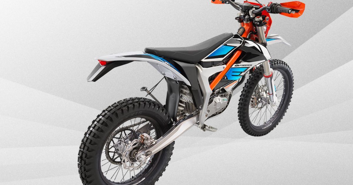 View of KTM Freeride E-XC Dirt Bike Review
