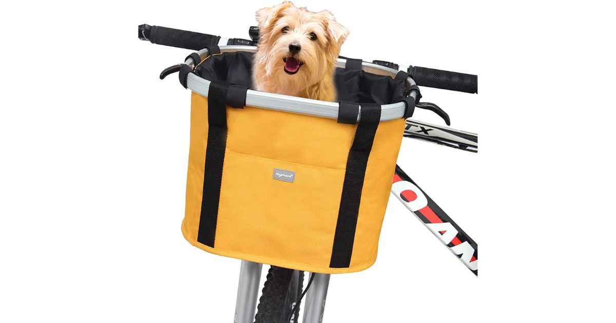 Bicycle dog baskets 20 lb dogs sales