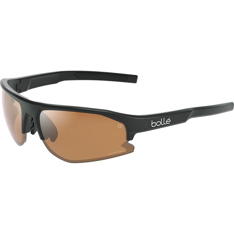 Bolle Bolt 2.0 Polarized Sunglasses, Acid Yellow Matte/Volt+ Gun BS003011