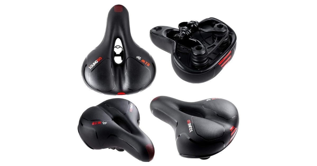 YOUNGDO Comfortable Soft Wide Road Bike Gel Saddle eBike Seat Review